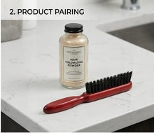 Hair Teasing Brush with Wooden Handle – Volume & Style Made Easy