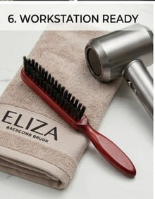 Hair Teasing Brush with Wooden Handle – Volume & Style Made Easy