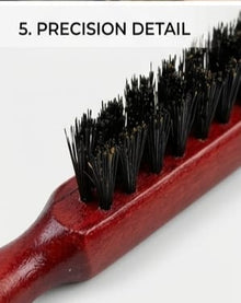 Hair Teasing Brush with Wooden Handle – Volume & Style Made Easy