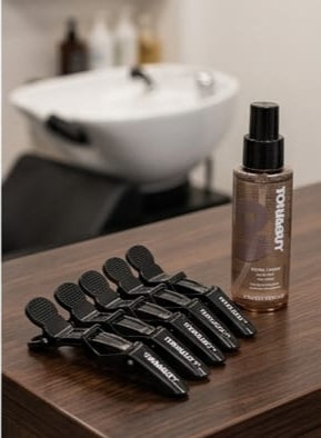 6PCS Professional Hair Clip – Strong Grip Crocodile Sectioning Clips