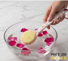 Bath Brush for Men with Long Handle – Deep Cleaning & Exfoliation