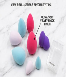 Mini Multicolor Beauty Blender Professional Small Makeup Sponge Set