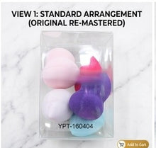 Mini Multicolor Beauty Blender Professional Small Makeup Sponge Set