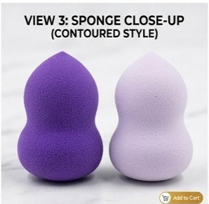 Mini Multicolor Beauty Blender Professional Small Makeup Sponge Set