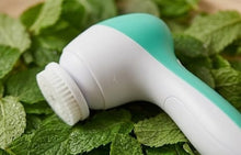 2-in-1 Portable Electric Facial Cleaner & Massager – Deep Clean & Glow
