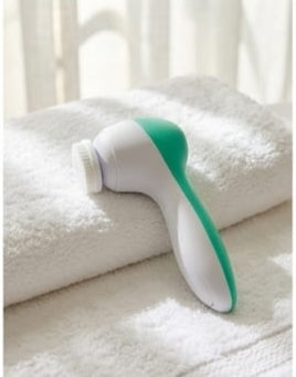 2-in-1 Portable Electric Facial Cleaner & Massager – Deep Clean & Glow