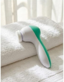 2-in-1 Portable Electric Facial Cleaner & Massager – Deep Clean & Glow