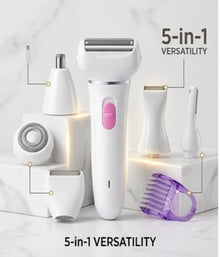 5-in-1 Men & Women Shaver – All-in-One Grooming Solution