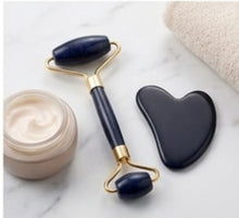 Jade Roller & Gua Sha Set – Natural Facial Massage Beauty Tool