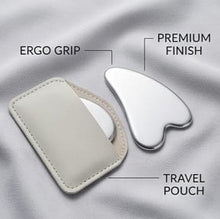 Stainless Steel Gua Sha Tool – Premium Metal Facial Massager