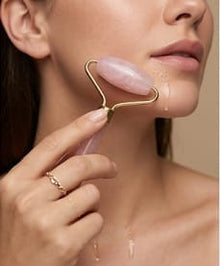 Jade Roller For Face Massager – 100% Natural Jade Stone
