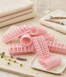 8 Pcs Plastic Hair Rollers (3.0 Size) – DIY Volumizing Hair Styling Tools