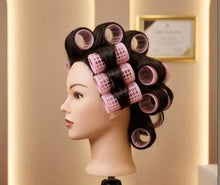 8 Pcs Plastic Hair Rollers (3.0 Size) – DIY Volumizing Hair Styling Tools