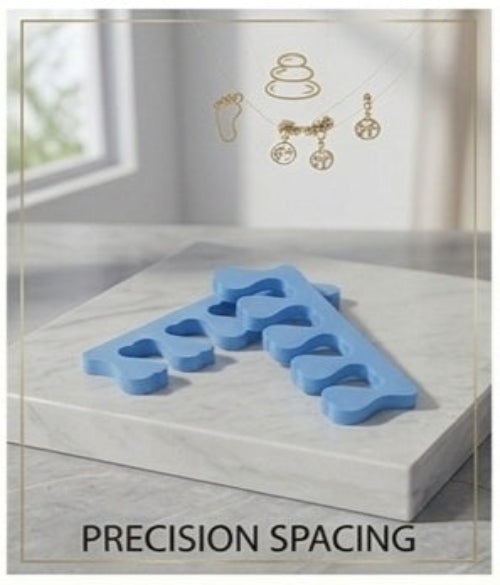 2 Pcs Nail Toe Separators for Comfortable Pedicure