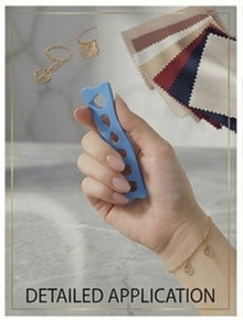 2 Pcs Nail Toe Separators for Comfortable Pedicure