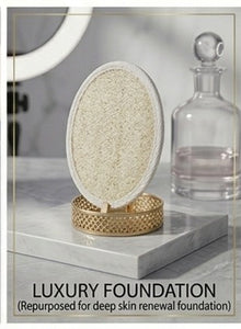 Disposable Natural Loofah Sponge Scrubber Brush