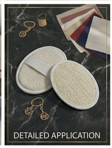 Disposable Natural Loofah Sponge Scrubber Brush