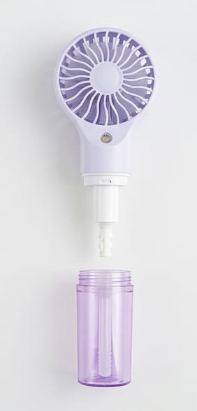 USB Rechargeable Handheld Misting Fan – Cool & Hydrating Comfort
