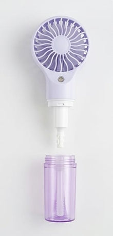 USB Rechargeable Handheld Misting Fan – Cool & Hydrating Comfort