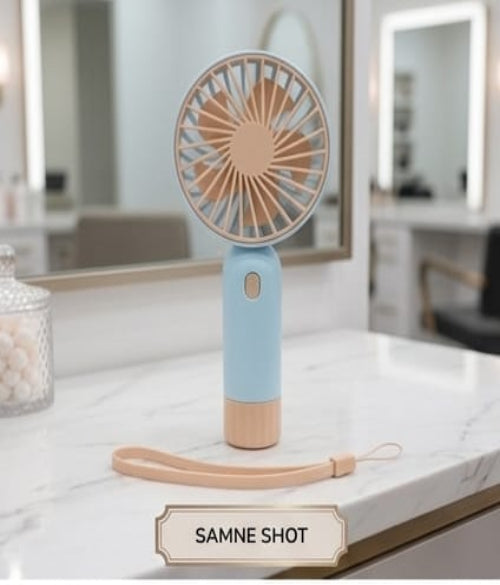 Rechargeable Hand Fan with 3 Speed Modes – Stay Cool Anytime