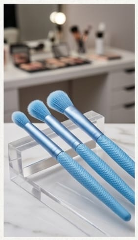 Travel Size Makeup Brush Set of 6