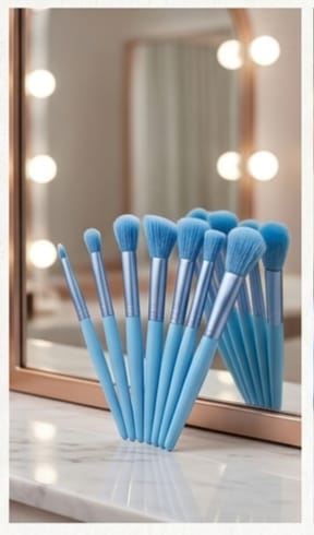 Travel Size Makeup Brush Set of 6