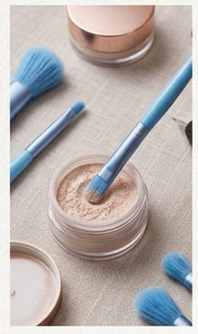 Travel Size Makeup Brush Set of 6