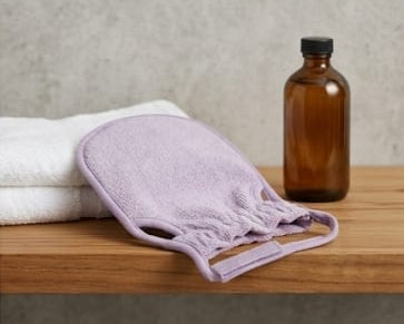 Body Scrub Gloves – Dead Skin Cell Remover for Bath & Shower