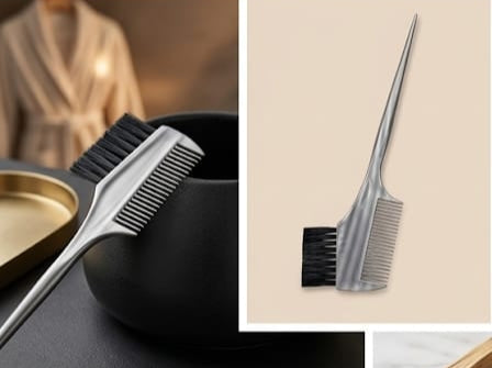 Professional Hair Coloring Comb & Brush
