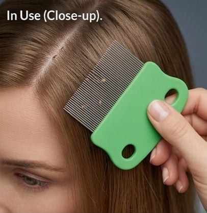 Lice Comb for Women & Complete Care Kit