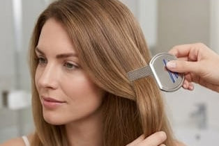 Stainless Steel Lice & Nits Removal Comb for Women, Men & Kids