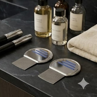 Stainless Steel Lice & Nits Removal Comb for Women, Men & Kids