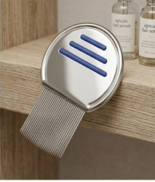 Stainless Steel Lice & Nits Removal Comb for Women, Men & Kids