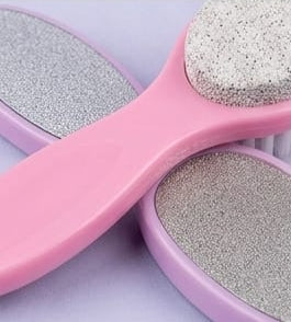 4 in 1 Foot Care Brush – Pumice Stone, Scrubber & File for Pedicure Care