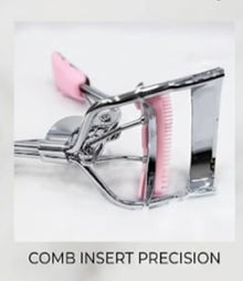 Eye Lash Curler for Women for Mascara Finish, Eye Lashes Curl with Long Lasting Lift - Pink