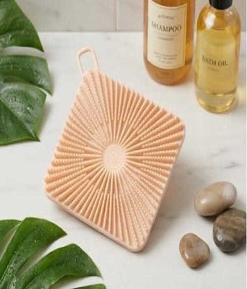 Bath Brush & Shampoo Brush – Body Scrubber and Scalp Massager
