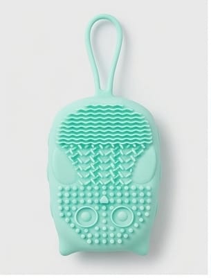 Silicone Body Scrubber Bath Sponge – 2 in 1 Body Brush Loofah