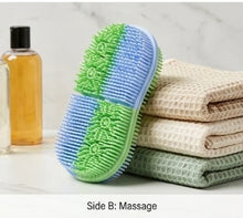 Silicone Bath Brush Body Scrubber – Easy to Clean & Gentle Care
