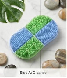 Silicone Bath Brush Body Scrubber – Easy to Clean & Gentle Care