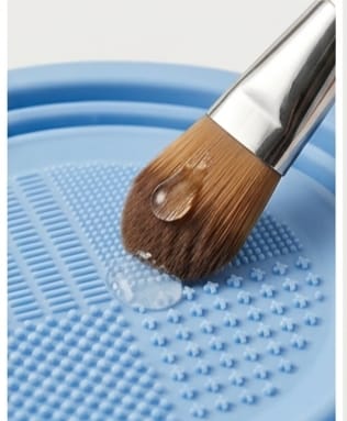 Makeup Brush Cleaner Bowl – Silicone Cleaning Basin