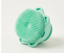 Soft Silicone Bath Brush With Shampoo Dispenser
