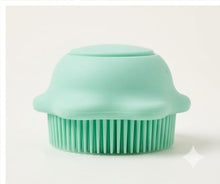 Soft Silicone Bath Brush With Shampoo Dispenser