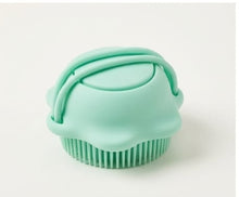 Soft Silicone Bath Brush With Shampoo Dispenser