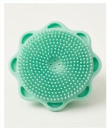 Soft Silicone Bath Brush With Shampoo Dispenser