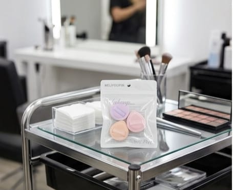 3 Pcs Finger Powder Puff – Mini Soft Makeup Sponges