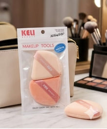 Triangle Powder Puff – Soft Plush Makeup Essential
