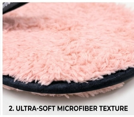 Women Soft Sponge Makeup Remover – Powder Puff Face Cleaner Cloth Pad