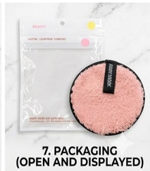 Women Soft Sponge Makeup Remover – Powder Puff Face Cleaner Cloth Pad