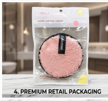Women Soft Sponge Makeup Remover – Powder Puff Face Cleaner Cloth Pad