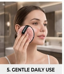 Women Soft Sponge Makeup Remover – Powder Puff Face Cleaner Cloth Pad